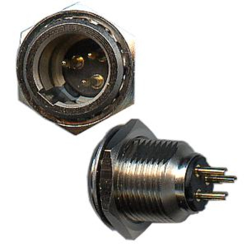 SA108-3P - Панельний роз'єм mini XLR штекер 3 кон., MOCO (КНР)