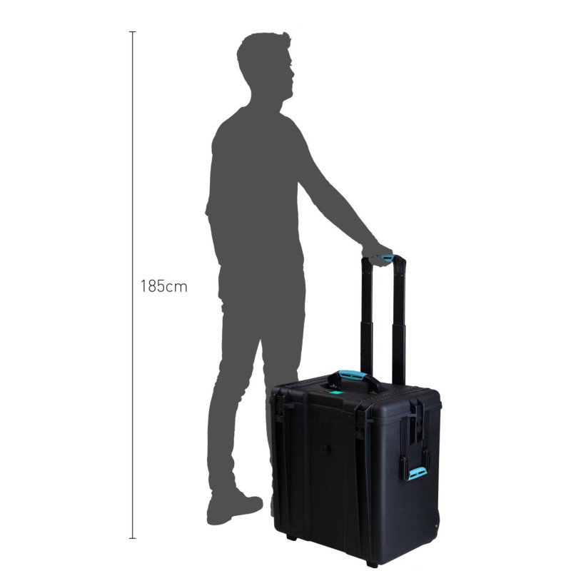 HPRC#4700W CUBBLB - Кейс с колесами ударопрочный для хранения и переноски, внутр. размер 508x301.4x497 (мм)