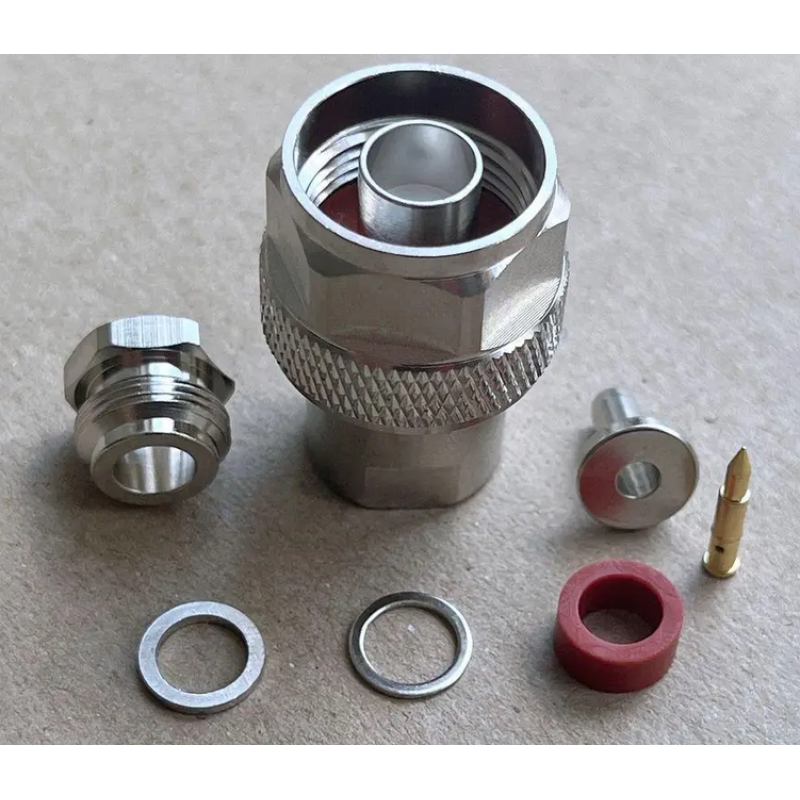 3.04.074 - N - Разъем N(штекер) male для RG223, покрытие - золото, потери: ≤0.05 дБ 900 МГц