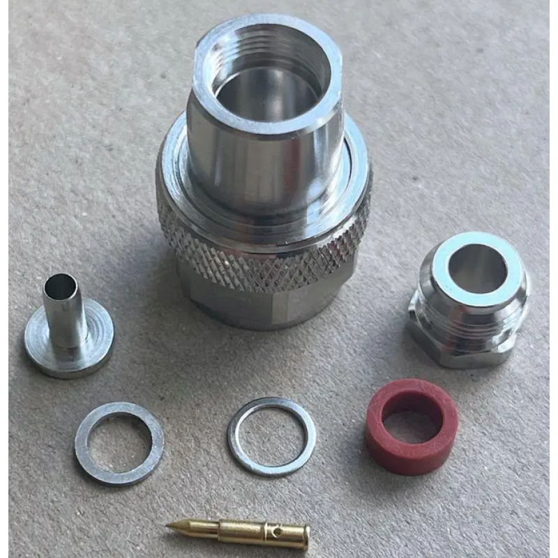 3.04.074 - N - Разъем N(штекер) male для RG223, покрытие - золото, потери: ≤0.05 дБ 900 МГц