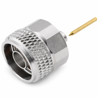 3.04.0259 - N - Разъем N (штекер) для коаксиального кабеля RG402, покрытие - золото