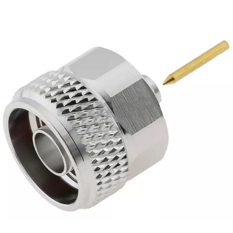 3.04.0259 - N - Роз'єм N (штекер) для коаксіального кабелю RG402, покриття - золото