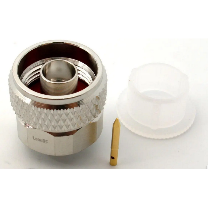 3.04.0259 - N - Разъем N (штекер) для коаксиального кабеля RG402, покрытие - золото