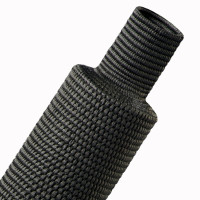 HSS6180-070BK - Термоусаживаемая эластичная тканевая кабельная оплетка
