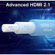 HDMIS2.1-8K-MM-01 - Кабель HDMI, серія Standard v.2.1, штекер (тип A) > штекер (тип A)