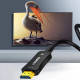 HDMI2.1-FO-8K-03 - Цифровой оптический кабель HDMI, разрешение 8К, версия 2.1, HDMI штекер