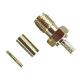 3.01.299 - SMA(female) for RG316 - Конектор SMA(гніздо) для коаксіального кабелю RG316, Leno RF (КНР)