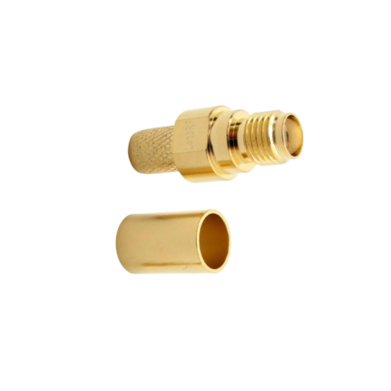 3.01.302 - SMA (female) для LMR240 - Коннектор SMA (гнездо) для коаксиального кабеля LMR240, Leno RF (КНР)