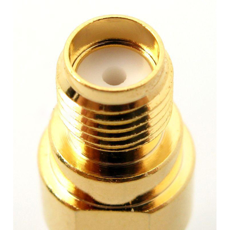 3.01.305 - SMA (гнездо) для RG58 - Коннектор SMA (гнездо) для коаксиального кабеля RG58, Leno RF (КНР)