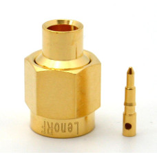 3.01.281 - SMA ШТЕКЕР ДЛЯ КАБЕЛЯ RG402 - Коннектор SMA (штекер) для коаксиального кабеля RG402