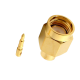 3.01.281 - SMA PLUG FOR RG402 CABLE - Конектор SMA(штекер) для коаксіального кабелю RG402