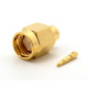 3.01.281 - SMA ШТЕКЕР ДЛЯ КАБЕЛЯ RG402 - Коннектор SMA (штекер) для коаксиального кабеля RG402
