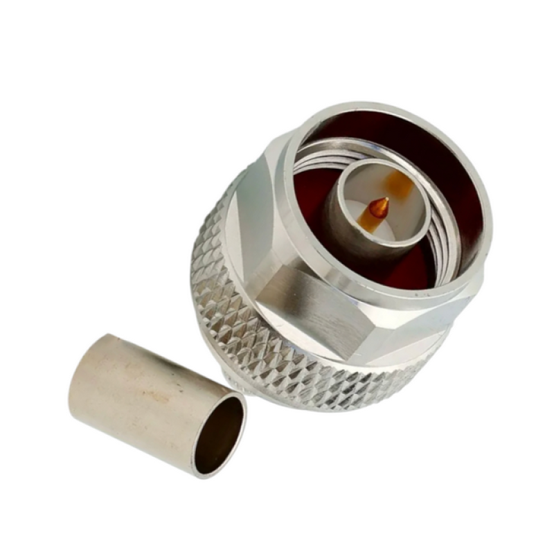 3.04.0264 - N(male) for LMR240 - Коннектор N(штекер) для коаксиального кабеля LMR240