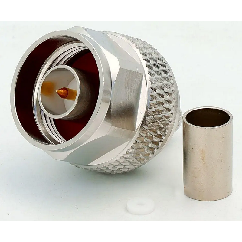 3.04.0264 - N(male) for LMR240 - Коннектор N(штекер) для коаксиального кабеля LMR240