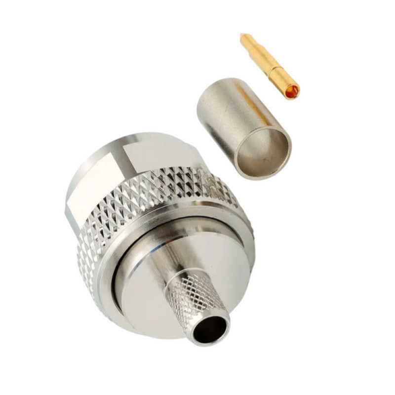 3.04.0264 - N(male) for LMR240 - Коннектор N(штекер) для коаксиального кабеля LMR240