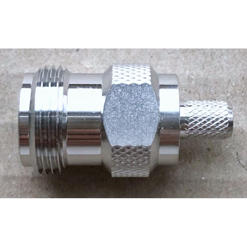 3.04.0265 - N(female) for LMR240 - Угловой коннектор N (гнездо) для коаксиального кабеля LMR240