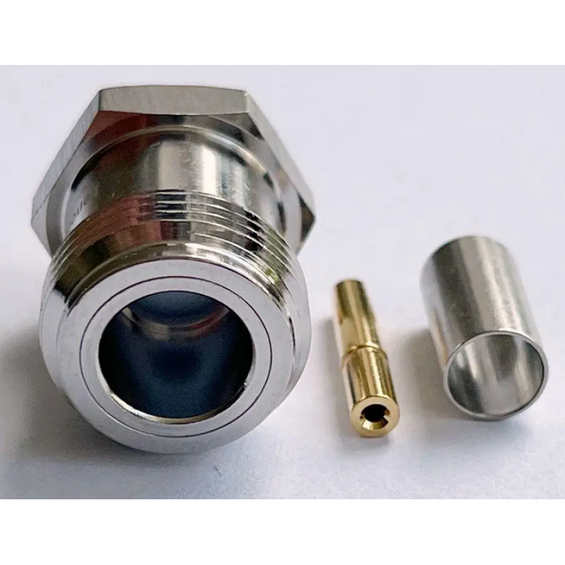 3.04.0256 - N JACK FOR RG223 CABLE - Конектор N(гніздо) для коаксіального кабелю RG223