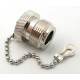 3.04.0267 - N JACK DUST CAP - Захисна кришка для конекторів N(male), Leno RF (КНР)