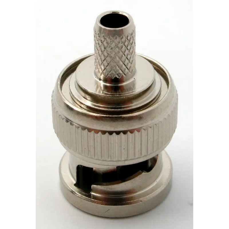 3.05.093 - BNC(male) for RG223 - Коннектор BNC (штекер) для коаксиального кабеля RG223, Leno RF (КНР)