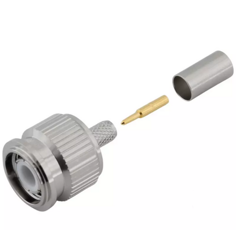 3.02.082 - TNC(штекер) для RG223 - Коннектор TNC(штекер) для коаксиального кабеля RG223, Leno RF (КНР)