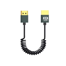 HDMICOIL-2.1-MM - Цифровий компактний кабель HDMI 8К спіральний