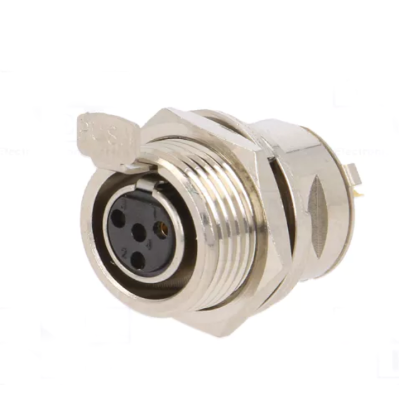 MX-PNL-4F - Панельний роз'єм mini XLR гніздо 4 кон., MOCO (КНР)