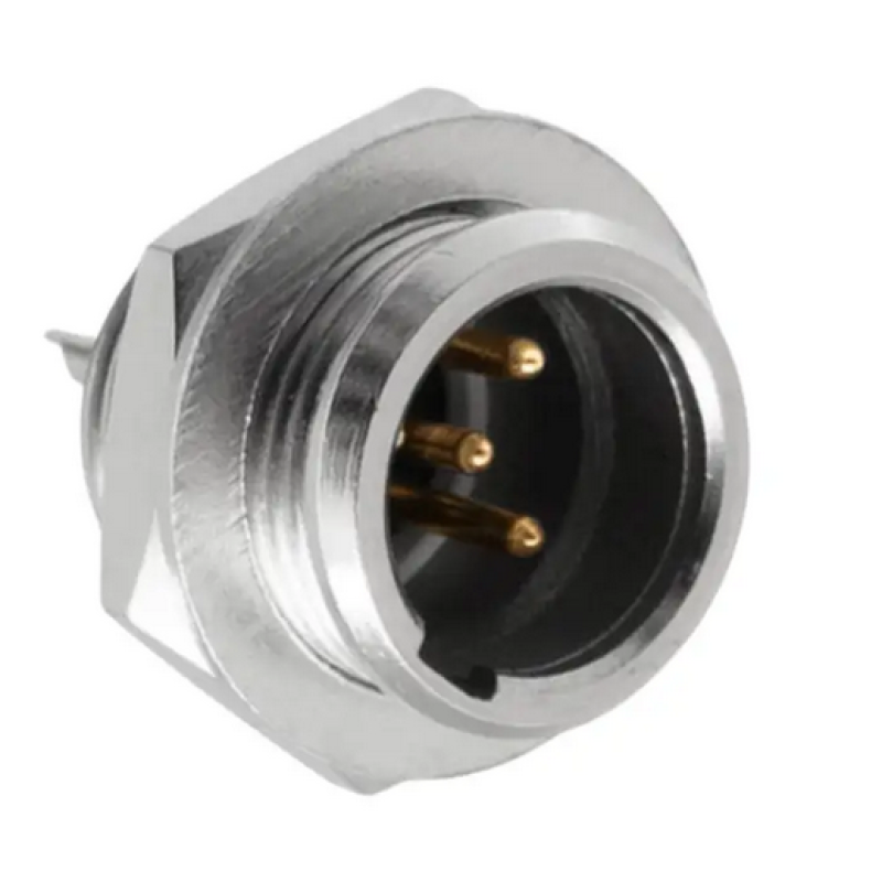 SA137-4P - Панельный разъем mini XLR SA137-4P гнездо 4 кон., MOCO (КНР)