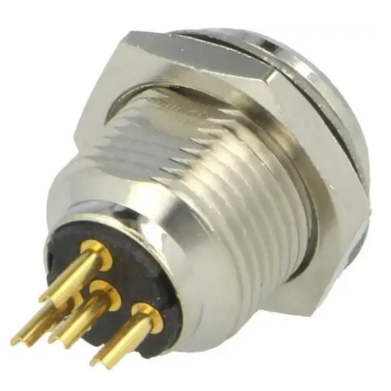 SA137-4P - Панельный разъем mini XLR SA137-4P гнездо 4 кон., MOCO (КНР)