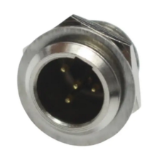 SA137-4P - Панельный разъем mini XLR SA137-4P гнездо 4 кон., MOCO (КНР)