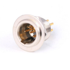 SA108-5P - Панельный разъем mini XLR штекер 5 кон., MOCO (КНР)