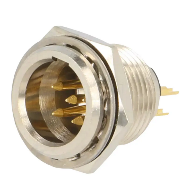 SA137-5P - Панельный разъем mini XLR SA137-5P гнездо 5 кон., MOCO (КНР)