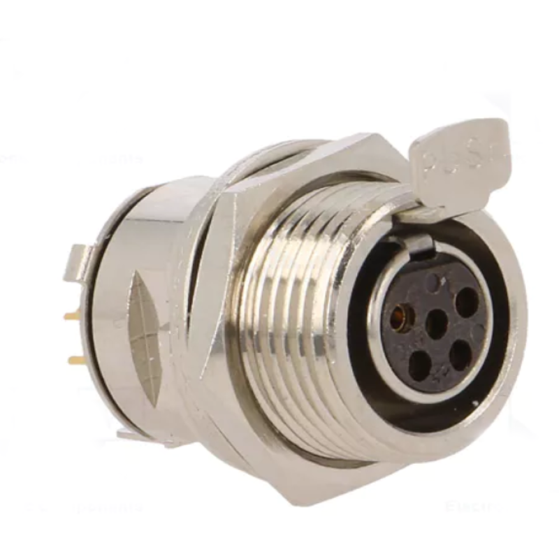 MX-PNL-5F - Панельний роз'єм mini XLR гніздо 5 кон., MOCO (КНР)