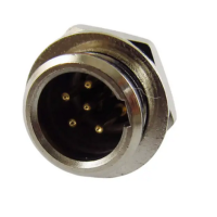 SA137-5P - Панельный разъем mini XLR SA137-5P гнездо 5 кон., MOCO (КНР)