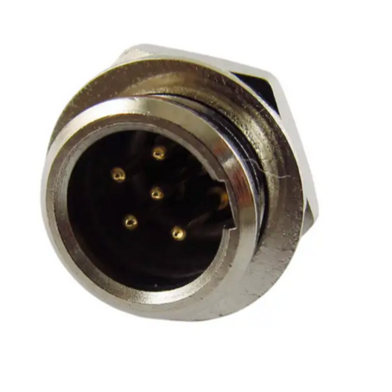 SA137-5P - Панельный разъем mini XLR SA137-5P гнездо 5 кон., MOCO (КНР)