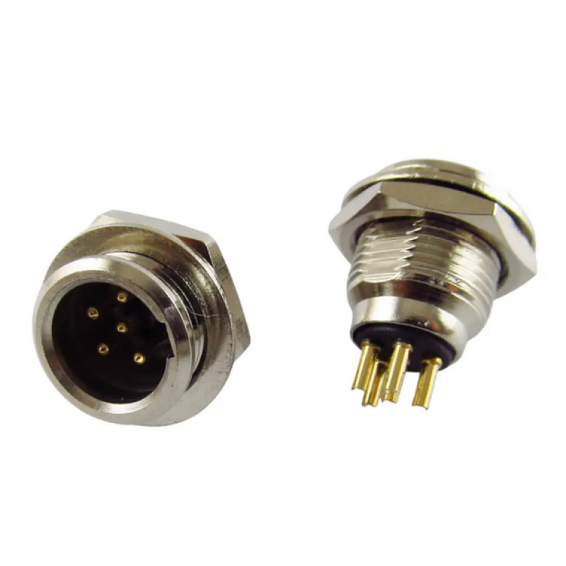 SA137-5P - Панельный разъем mini XLR SA137-5P гнездо 5 кон., MOCO (КНР)