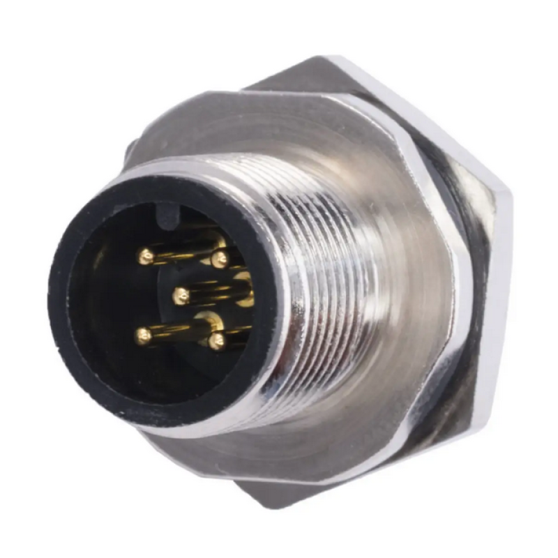 SA137-5P - Панельный разъем mini XLR SA137-5P гнездо 5 кон., MOCO (КНР)