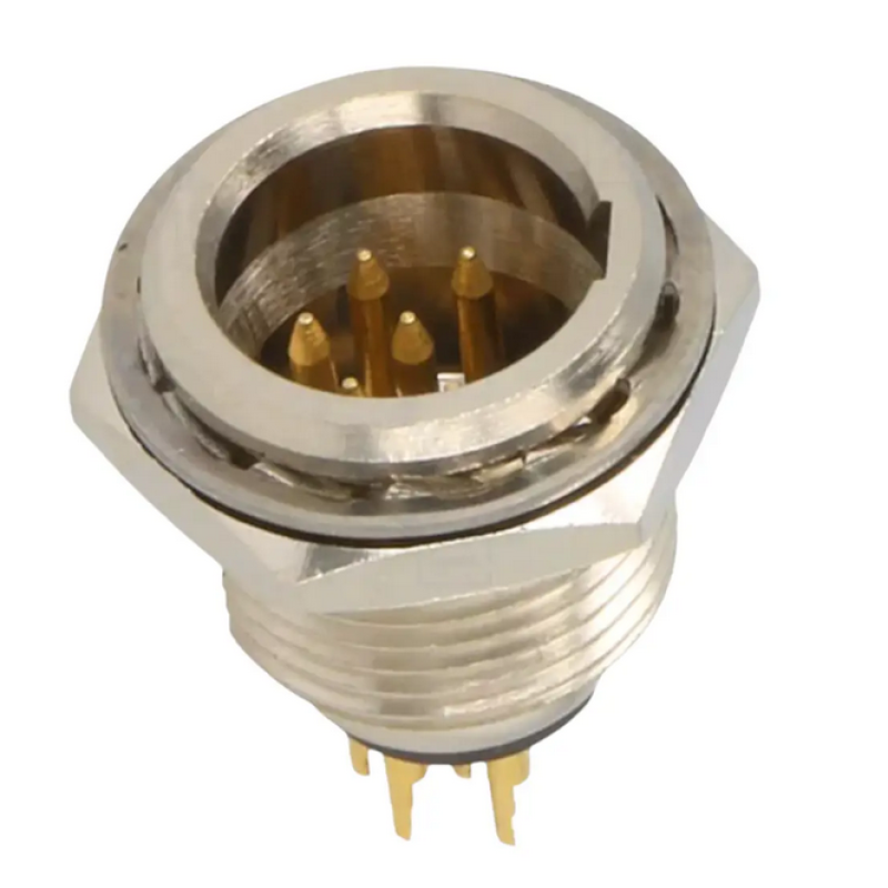 SA137-6P - Панельний роз'єм mini XLR SA137-6P гніздо 6 кон., MOCO (КНР)