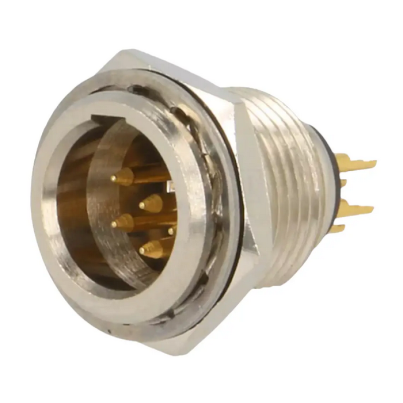 SA137-6P - Панельний роз'єм mini XLR SA137-6P гніздо 6 кон., MOCO (КНР)