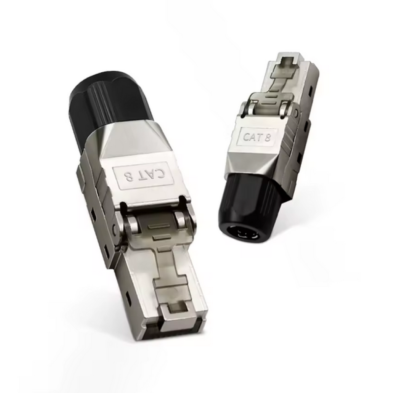 RJ45-ZTM-CAT8-SFTP-BK - Разъем RJ45 8P8C штекер для витой пары Cat8