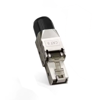 RJ45-ZTM-CAT8-SFTP-BK - Роз'єм RJ45 8P8C штекер для крученої пари Cat8