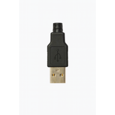 USB-AM - Разъем USB кабельный, штекер тип А,, 4 контакта покрытие позолота 24К