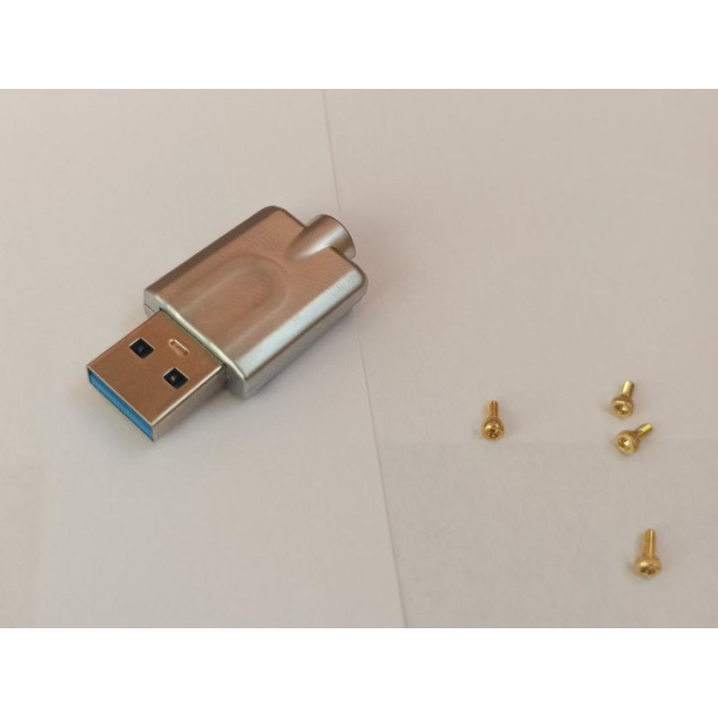 USB-AM3Y - Разъем USB кабельный, штекер тип А, 8 контактов покрытие позолота 24К