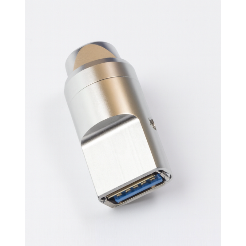 USB-AF3Y - Разъём USB кабельный, гнездо тип A, 8 контактов покрытие позолота 24К