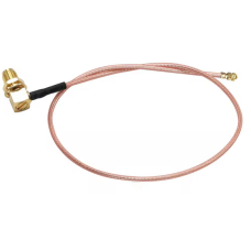 Переходной коаксиальный кабель джампер IPX Cable U.FL-SMA угловое гнездо 10см