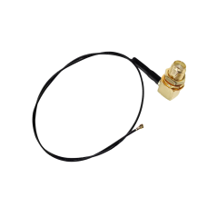 Антенний кабель 0.81мм IPX Cable U.FL-SMA кутове гніздо 15см, I-Taki (Южная Корея)