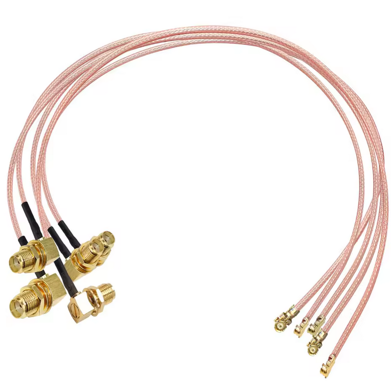 Антенный кабель IPX Cable RG178 U.FL-SMA угловое гнездо 15см, I-Taki (Южная Корея)