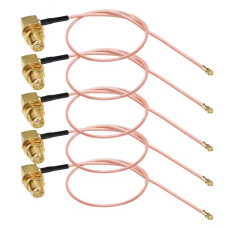 Антенный кабель IPX Cable RG178 U.FL-SMA угловое гнездо 15см, I-Taki (Южная Корея)