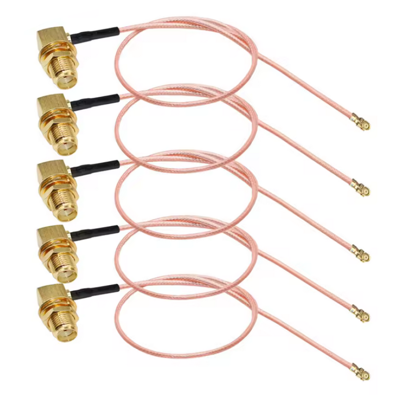 Антенный кабель IPX Cable RG178 U.FL-SMA угловое гнездо 15см, I-Taki (Южная Корея)