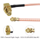 Антенный кабель IPX Cable RG178 U.FL-SMA угловое гнездо 15см, I-Taki (Южная Корея)