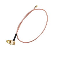 Переходной коаксиальный кабель джампер IPX Cable RG178 U.FL-SMA угловое гнездо 15см